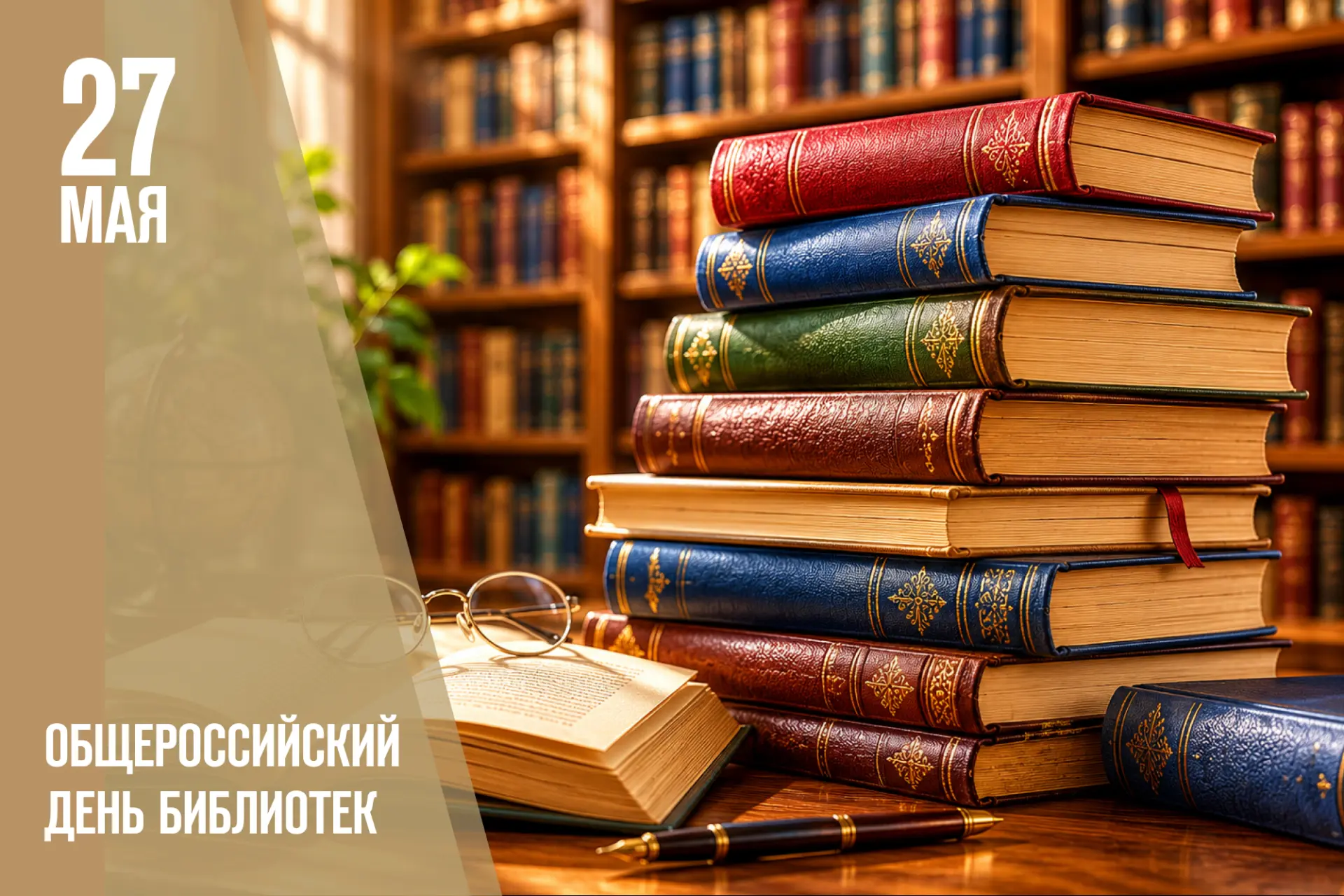 Российский книжный союз поздравляет с Общероссийским днём библиотек