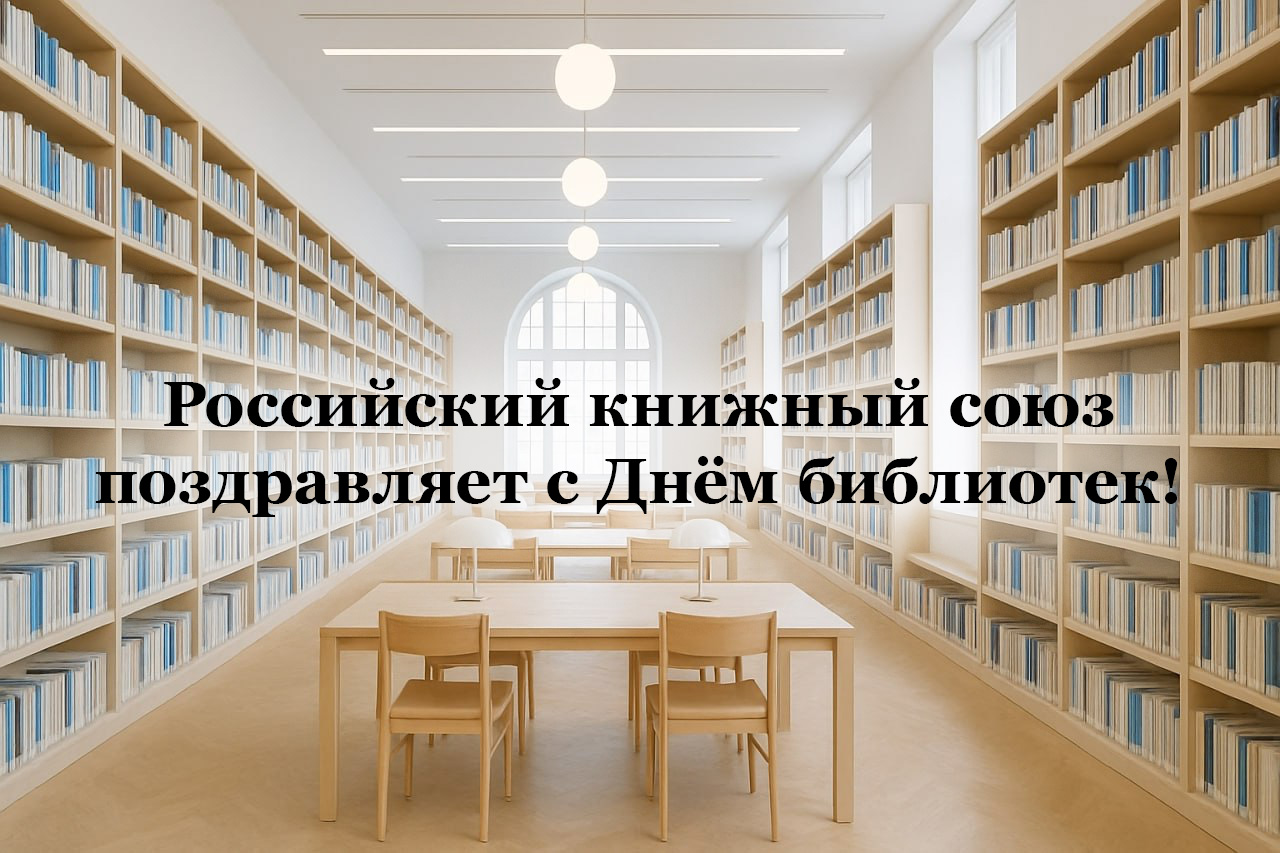 Российский книжный союз поздравляет с Днём библиотек!